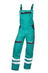 Pantaloni cu pieptar Cool Trend Reflect - Verde/Negru