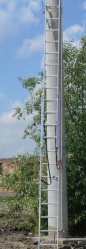 Scara culisabila de aluminiu, cu dispozitiv de fixare tip cleste