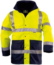 Jacheta Reflectorizanta 4-in-1 HI-WAY (Galben)