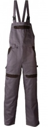 Pantaloni cu pieptar Cool Trend - Gri/Negru
