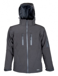 Jacheta Iarna Softshell Spirit Winter - Negru