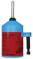 Detector de tensiune opto-acustic pentru tensiuni alternative 110 kV