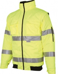 Jacheta Reflectorizanta Howard - Galben