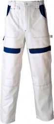 Pantaloni Cool Trend - Alb/Albastru