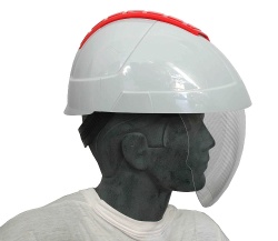 Casca electrician cu viziera incorporata - E-MAN