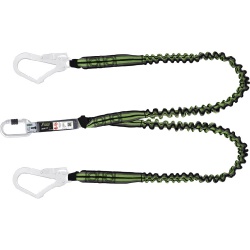 Mijloc de legatura elastic, chinga Y cu absorbitor de energie - 1,5m