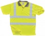 Tricou Polo reflectorizant cu maneca scurta